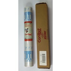 Con-Tact Clear Transparent 18 in X 75 ft Brand New SEE B30.35OV-1047-51